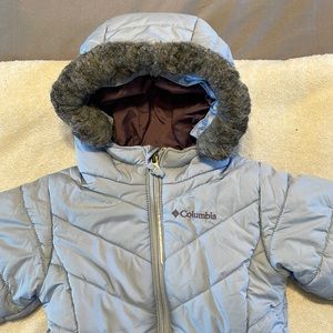 Light blue/lilac Columbia jacket